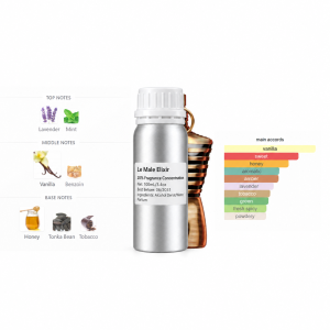 Inspired by Le Male Elixir perfume refill bottle