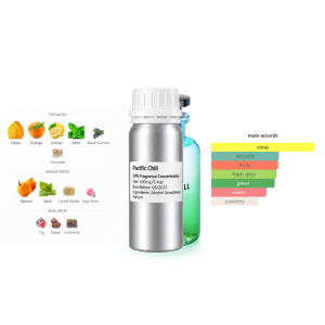 Inspired by Pacific Chill perfume refill bottle