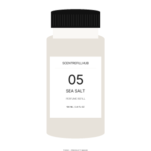 Sea Salt 05 — TODO product photography Sea Salt 100ml perfume refill bottle — TODO image